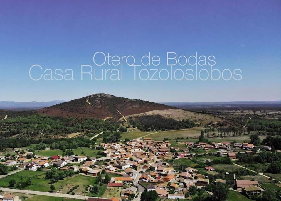 Casa Rural Tozolosolobos Otero de Bodos Esterno foto